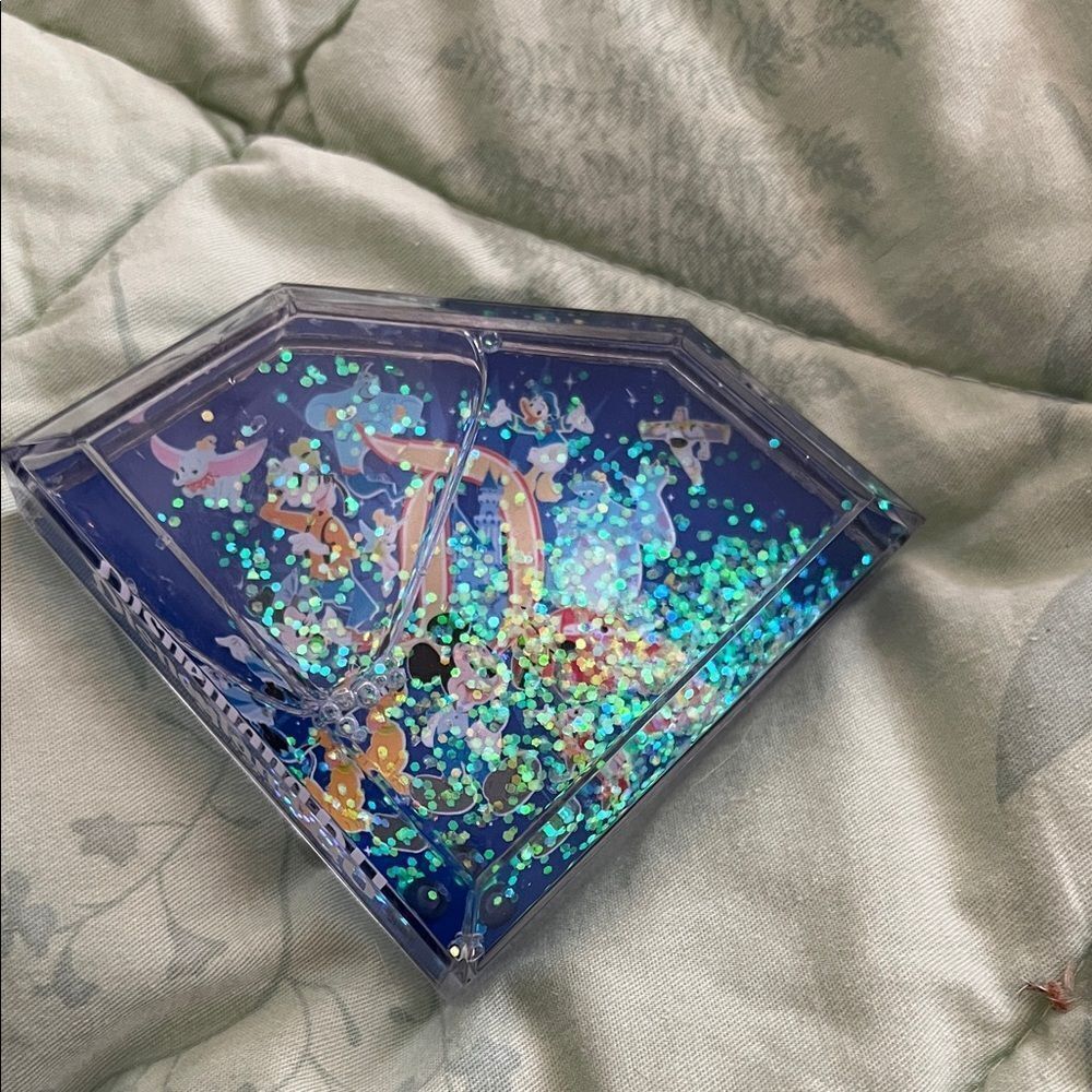 Disneyland 60th anniversary diamond shape paperweight
